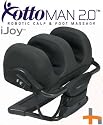iJoy Ottoman Calf Massage- Black