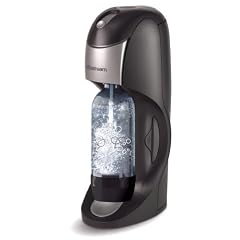 SodaStream 1015512491 Dynamo metallic inklusive 1 PET-Flasche 1 Liter schwarz und Mietzylinder f�r max. 60 I