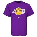 adidas Los Angeles Lakers Purple Primary Logo T-shirt