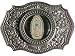 Mens "Virgin Mary" Picture Metal Belt Buckle