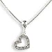 Goldmaid Damen-Collier 585 Wei�gold 13 Diamanten 0,07ct He C3811WG