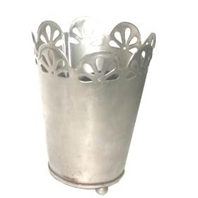Trevis Vase with Ornate Rim