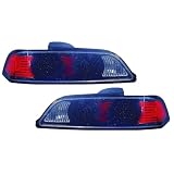 2005-2006 Acura RSX Tail Lights (LED, Black) 1-Pair(Driver and Passenger Sides) 