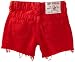 True Religion Girls 2-6X Faye Cut-Off Short, Red, 3