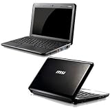 MSI U130-416US 10-Inch Black Netbook - 3 Hour Battery Life