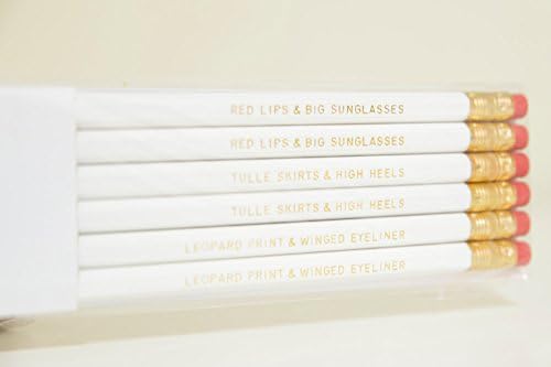 Pencil Set of 6 - Fashionista