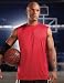 Tri-Mountain Men's Interlock Sleeveless Basketball T-Shirt. K224NS