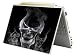 Bundle Monster Laptop Notebook Skin Sticker Cover Art Decal - 12" 14" 15" - Fit HP Dell Asus Compaq - Smokey Skull