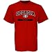 Apparel : Russell Georgia Bulldogs Red Dad T-shirt