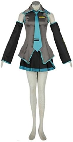 Vocaloid Hatsune Miku Cosplay Costume Vocaloid Family Hatsune Anime Cosplay Costume (X-Large)