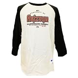 Diamondbacks Raglan 3/4 sleeve T-shirt by Majestic