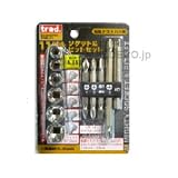 TRAD 11pcs.ソケット&ビットセット TSB-11