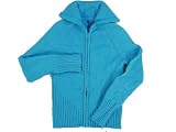 Greendog Girl's Zip Down Front Sweater