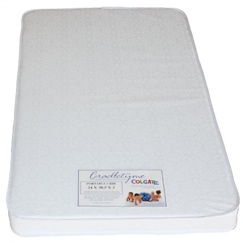 Colgate Mattress Portable Mini Crib Mattress, White