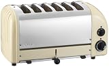 Dualit 60177 Vario Toaster 6 Scheiben, creme