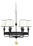 World Imports Lighting 2346-47 Manhattan 6-Light Iron Chandelier, Oiled Bronze
