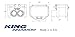 King Innovation 95025 AlumiConn Wire Connector, 25 pk, Purple, Count