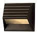 Hinkley Lighting 1524BZ Square Deck Sconce, 7 Watt T5 Wedge Base Light Bulb, Bronze