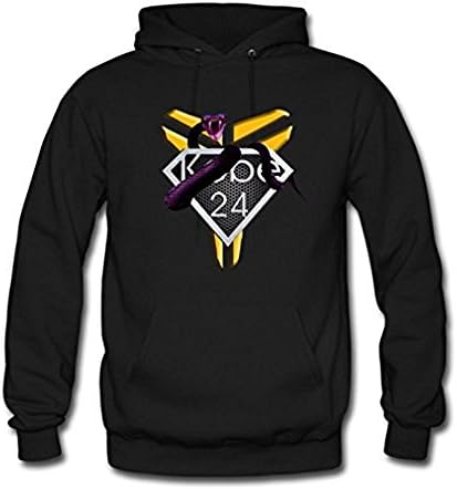 Kobe Bryant Snake Custom Men's Hoodie Sweatshirt X-Large Black