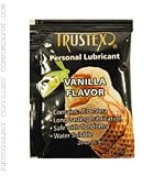 Trustex Vanilla Flavored Lubricant Foil Packs
