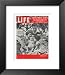 Actors Dezi Arnaz and Wife Lucille Ball with Children, Desi Jr. and Lucie, at Home, April 6, 1953 Framed Art Poster Print by Ed Clark, 20x23