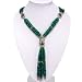 EXP Handmade Asurite/Malachite & Silver Necklace