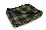 Lestra Polar-Fleece Decke Oxford, grau/beige, 200 x 150 cm