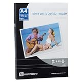 Mirror Inkjet Photo Paper Heavy Matt Coated 190GSM 100 Sheets