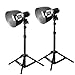 PBL LED Photo Lighting Kit Table Top High Output Photography Bulbs 700 Watts