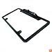 Absolute CAM2000CCDB Black Universal License Plate Frame with Built-in CCD Waterproof Camera with IR