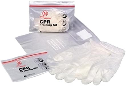 MCR Medical Supply 1100SF-MCR-100 Cotton/Plastic CPR Training Kits (Pack of 100)