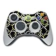 Yellow Loops Design Skin Decal Sticker for the Xbox 360 Controller