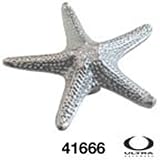 Satin Chrome 2 3/4 Starfish Cabinet Knob Lot of 25