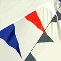 Red, White and Blue Triangular Bunting
