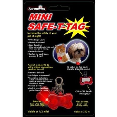 REGULAR - SportBrites Safe-T-Tag - Bone