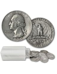Toy: $10.00 (40ct) Roll 90% Silver Coin - (Washington Quarters) - US Mint