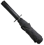 【Amazonの商品情報へ】KIKKERLAND(キッカーランド) MINI SAMURAI UMBRELLA 忍者刀傘 折畳式侍傘