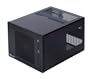 SilverStone SG05B Mini-ITX/DTX Motherboard Plastic Front Panel Case (Black)