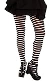 Black And White Stripe Tights