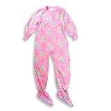 Xhilaration - Girls Heavy Weight Footed Blanket Sleeper, Pink