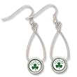 Boston Celtics French Loop Earrings