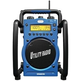Sangean U3r Digital Am Fm Water-Resistant Utility Radio With Alarm (Personal Audio Radio Cassette Players) by 