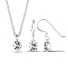 Schmuck : Elli Damen-Schmuckset Klassik 925 Silber Länge 45cm 0907182511_45