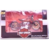 Harley-Davidson Die Cast Metal Replica with Plastic Details ~ 1936 EL Knucklehead by Harley-Davidson