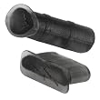 mumbi Schutz St�psel Set Staubschutz f�r Samsung Galaxy S4 / Galaxy S3 + S3 mini: micro USB Kappe + Headset St�psel in schwarz transparent