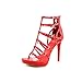 Vince Camuto Revelli Platform Studded Dress Sandals Cherry