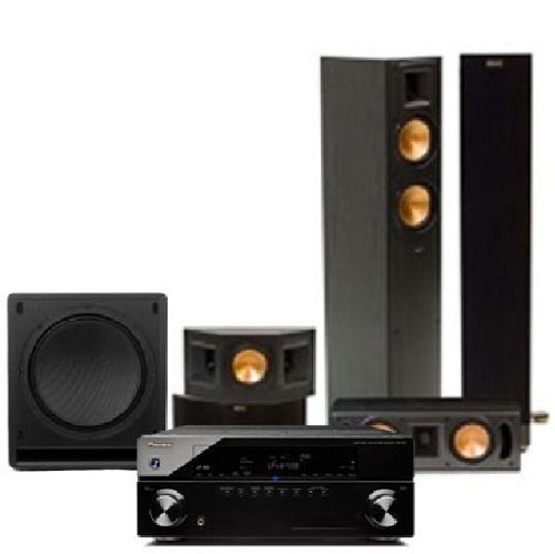 Klipsch Speaker Bundle, Pioneer VSX-1120-K Receiver & Klipsch SW-112 Subwoofer