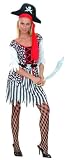 Idena  8230213 - Erwachsenenkost�m Pirat Lady Gr��e M