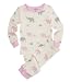 Hatley  Girls 7-16 Polo Pajama Set - Pink Elephants