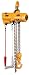 Harrington Cheetah TCS Cord Model Air-Powered Hoist, Hook Mount, 1 Ton Capacity, 20' Lift, 30 fpm Max Lift Speed, 17-7/8